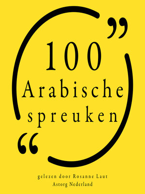 cover image of 100 Arabische Spreuken